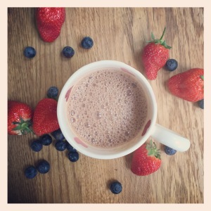 Guilt free hot chocolate!